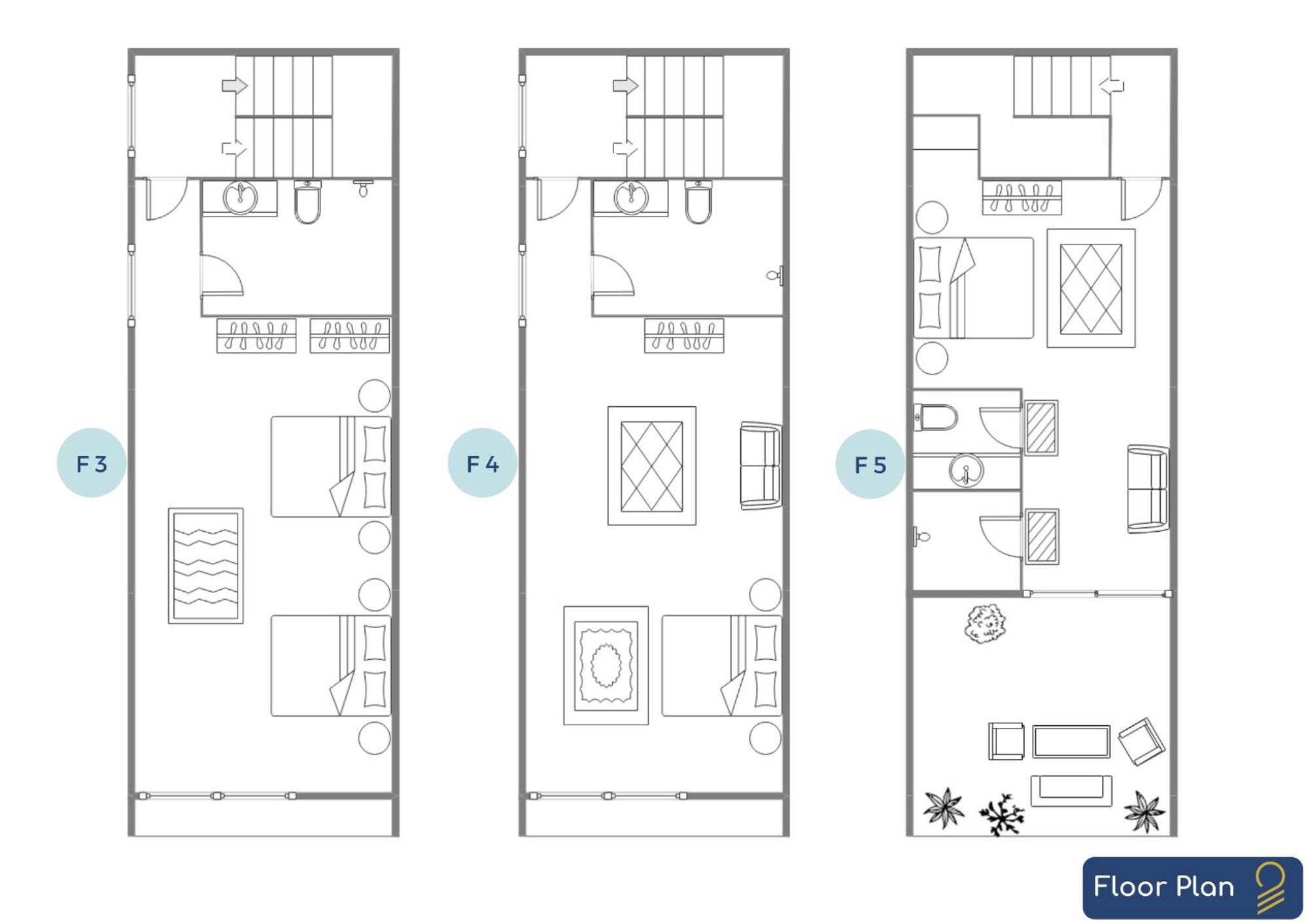 The Mellow At Silom Villa Bangkok Kamer foto